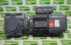 Sew SA47 DRN80MK4/BE1/TF 3 phase electric motor with gearbox