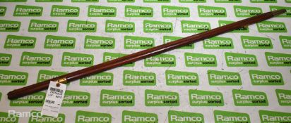 Military wooden parade pace stick