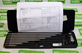 Moore and Wright VIM 2-12 internal micrometer - PARTS MISSING