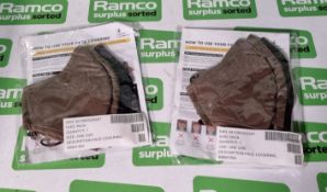 58x packs of Scimitar fluid repellent face masks - 3 per pack