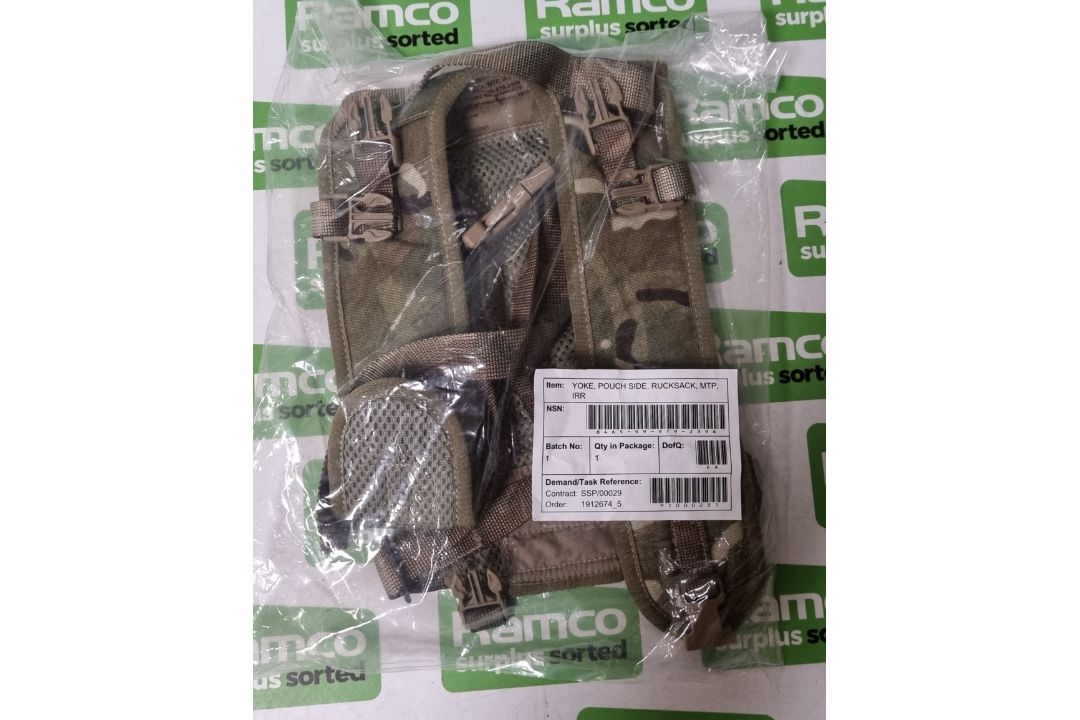 23x British Army MTP rucksack side pouches / yoke strap - MTP - IRR - NSN 8465-99-979-2396 - Image 2 of 3