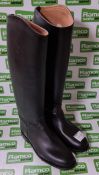 Regent knee length boots - Black - Size 11L