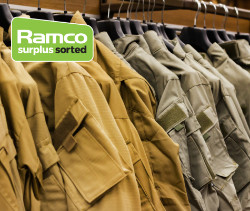 Military textiles including clothing, footwear, accessories & hardware