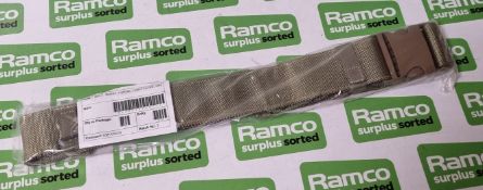 8x Waist Belt - Large - Light olive - NSN 8440-99-388-6524
