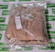 6x British Army MK16A Air crew coverall - Sand - size 4 - NSN 8475-99-212-3908