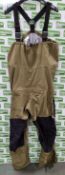 5x Suit wet weather Coxswain Trousers - mixed sizes
