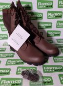 Wellco Peruana boots combat jungle - Brown - male - size 11 M