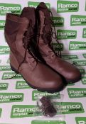 Wellco Peruana boots combat jungle - Brown - male - size 11 M