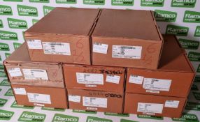 8x pairs of British Forces service shoes - see description for details