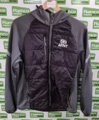 British army windbreaker jacket with hood - size unknown - no label