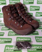Iturri boots - desert combat high liability - Brown - male - size 10L