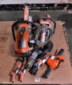 Various petrol & electric power tools - Stihl, Fein & Atlas - full details in the description