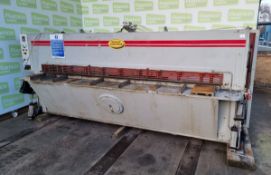 Morgan Rushworth 3000/6HV/37MW/197/398 6mm capacity hydraulic guillotine - full details in desc.