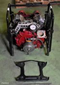 Briggs and Stratton 350447 Vanguard 18HP portable pump unit - SPARES OR REPAIRS