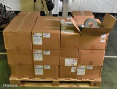 30x boxes of Scapa 3302 olive green adhesive cloth tape - 50mm x 50m - 16 rolls per box