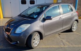 Toyota Yaris D4-D SR diesel hatchback – FV08 ONM – Mileage 129600 – MOT til Nov 2025 – V5 on site