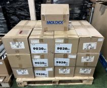 25x boxes of Moldex 9030 EasyLock P3R particulate filters - 6x cases per box - 12x filters per case