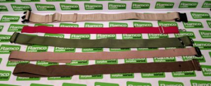 50x British Forces belts - various types and sizes