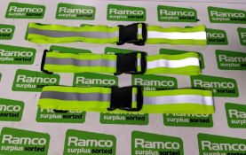 87x High visibility belts - mixed