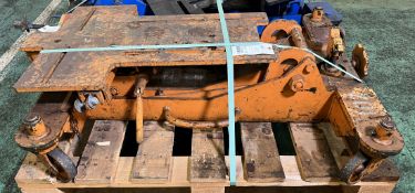 1000kg floor type transmission jack - L 1170 x W 550 x 420mm