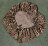 8x British Army MTP rucksack covers - mixed sizes