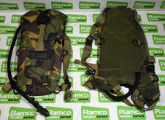 20x British Army DPM water hydration pouches