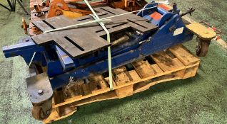 1000kg floor type transmission jack - L 1170 x W 550 x 420mm