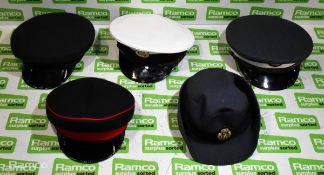 60x British Forces caps - various divisions - mixed sizes