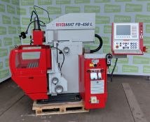 Emcomat FB-450 L 3x 400V/PE 50/60Hz milling machine - full details in the description