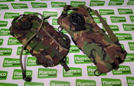 25x British Army DPM water hydration pouches