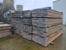 Fire retardant scaffolding boards – different sizes - approx. 2700 in total