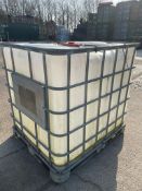 IBC - 1x cubic meter capacity.