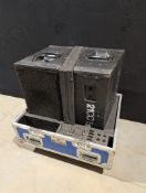 Set of 2x D&B Q1 including flightcase. Spares & repairs.