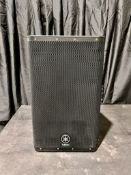 Yamaha DXR12 speaker with Outdoor Cover. Full working order. Serviced and PAT tested.