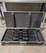 Set of 4x Oxo Pixyline 150 IP batten in flightcase. Bought 2022. Full working order. Serviced