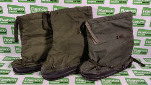 13x Unpaired cold weather over boots