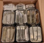 30x British Army pan mess tins - mixed sizes