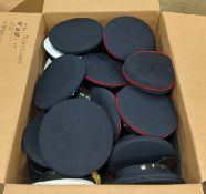 44x British Forces caps - various divisions - mixed sizes
