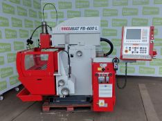 Emcomat FB-600 L 3x 400V/PE 50/60Hz milling machine - full details in the description