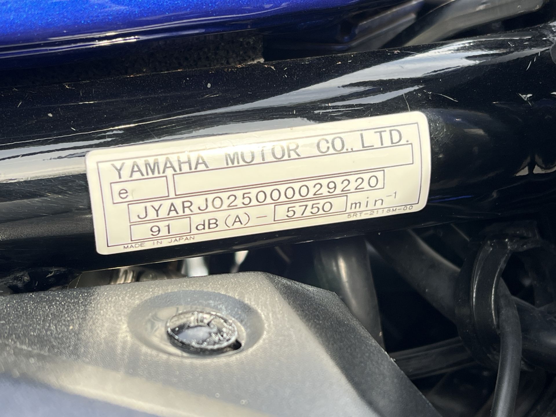 2003 Yamaha FZS 600 Fazer motorbike - 14761 Miles - 6 Speed Manual - 599cc - Petrol - Image 17 of 20