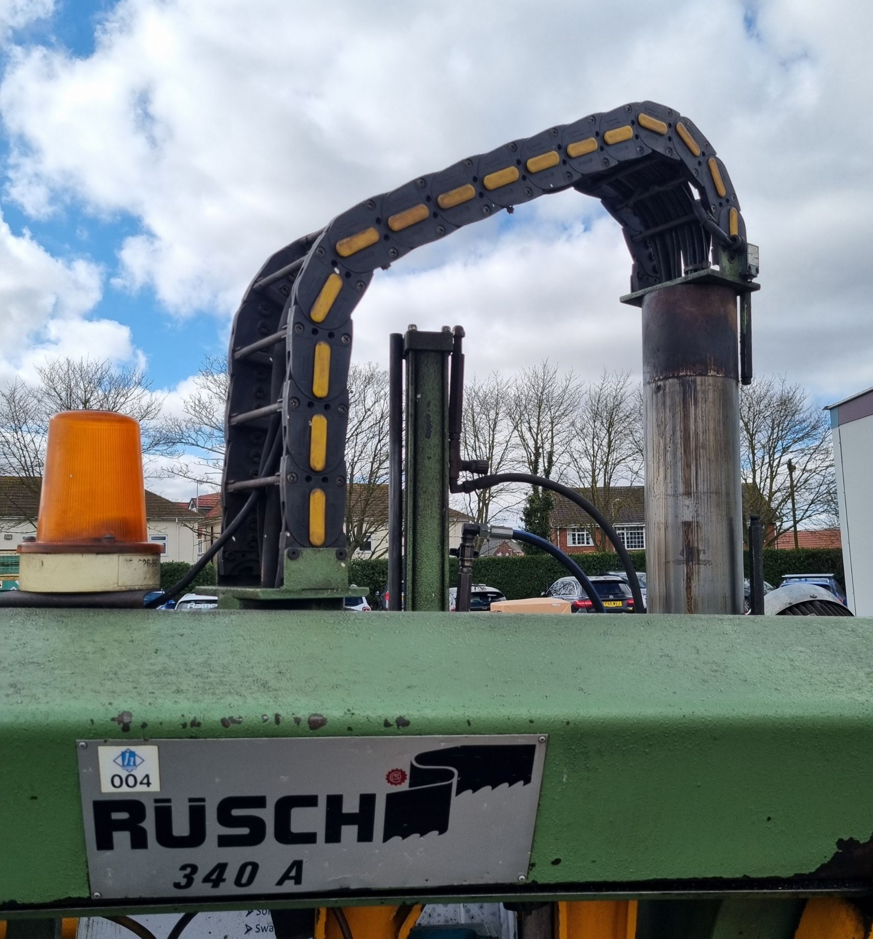 Scortegagna Rusch 340 A automatic band saw machine - 415V - year: 1995 - Image 6 of 8