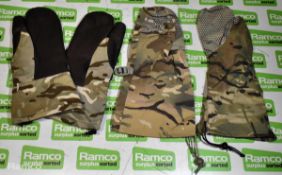 35x British Army MTP outer mittens - extreme cold weather