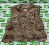 15x British Army MTP combat vests - mixed sizes - no filler