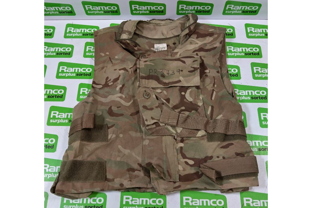 15x British Army MTP combat vests - mixed sizes - no filler - Image 1 of 2