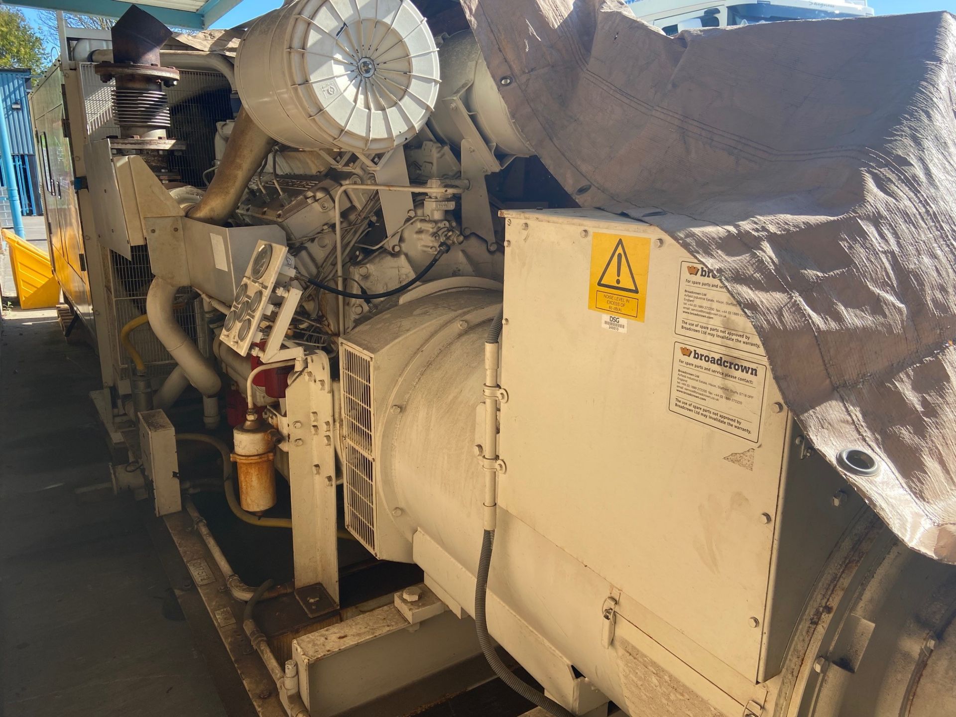 Perkins 3012-Tag2 Series V12 twin turbo 625kVA Dawson Keith generator - full details in the desc. - Image 6 of 21