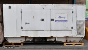 F G Wilson 200kVA Perkins turbo intercooled generator - full details in the description
