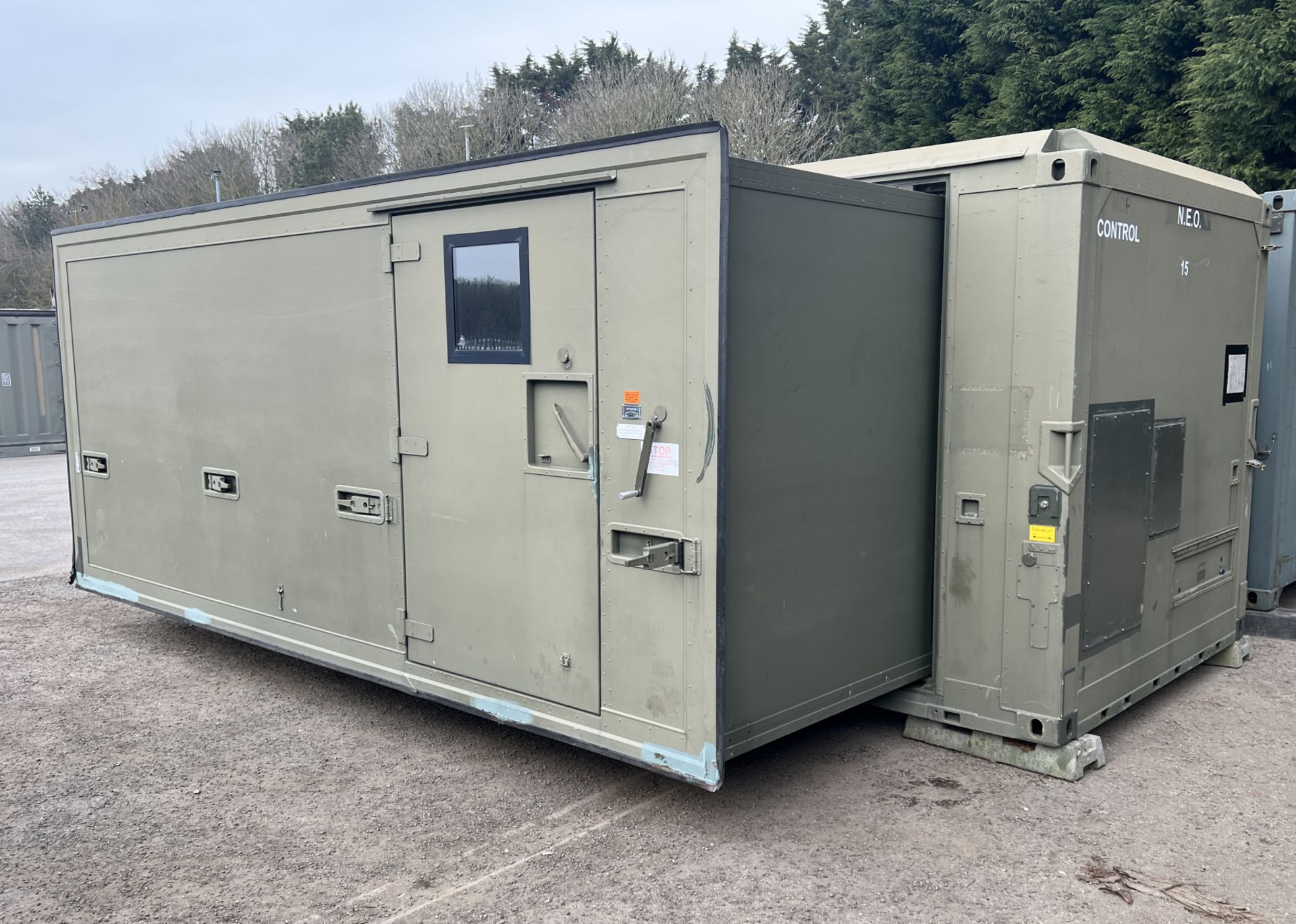 Giat Industries 20ft mobile accommodation unit - full details in the description
