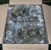 70x British Army MTP combat helmet covers - mixed types - mixed sizes
