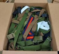 200x British Forces belts - various types and sizes