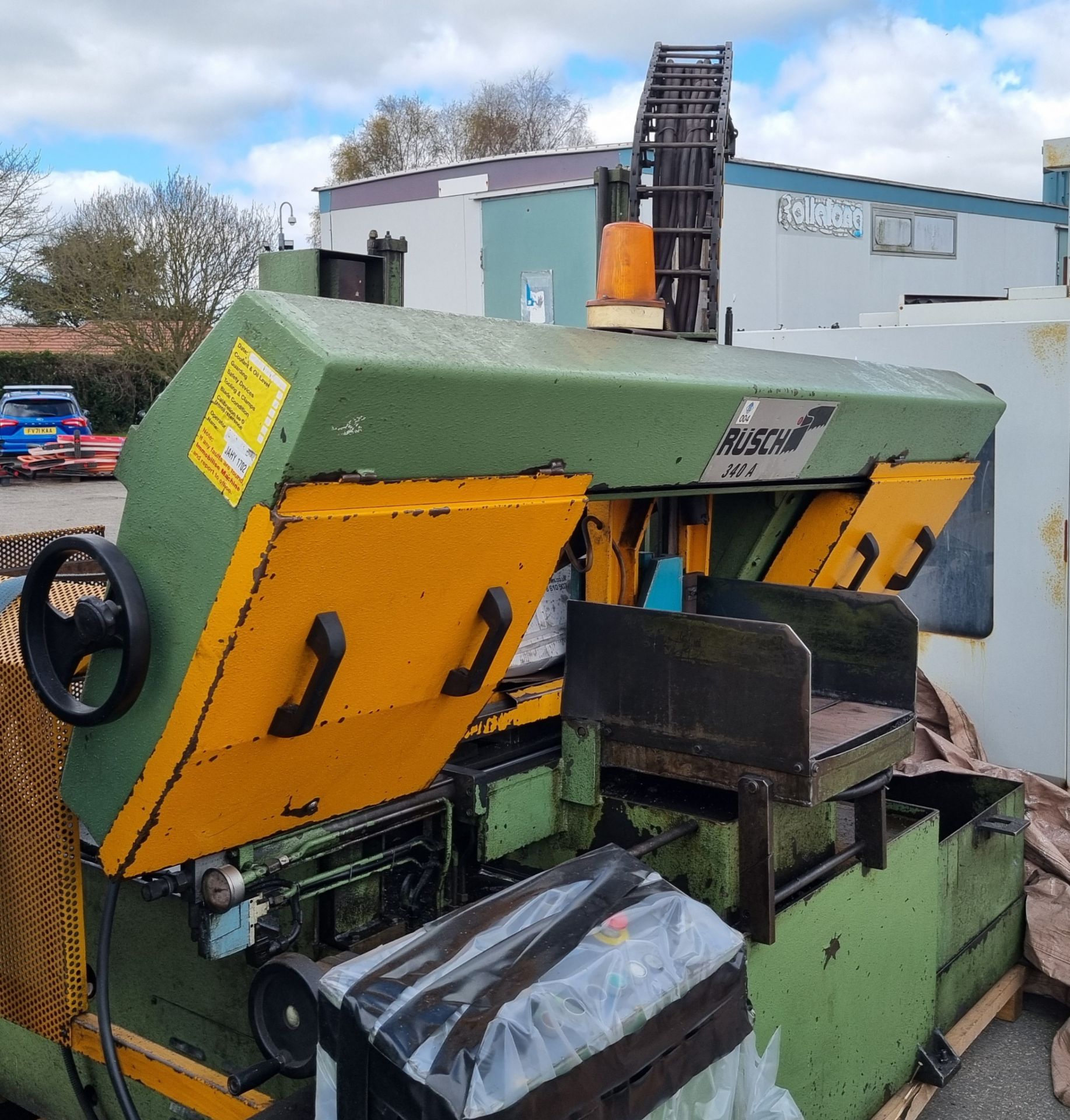 Scortegagna Rusch 340 A automatic band saw machine - 415V - year: 1995 - Image 5 of 8